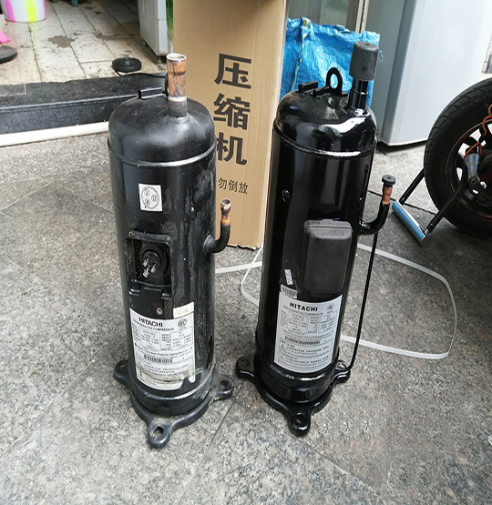 江阳中央空调压缩机的更换维修